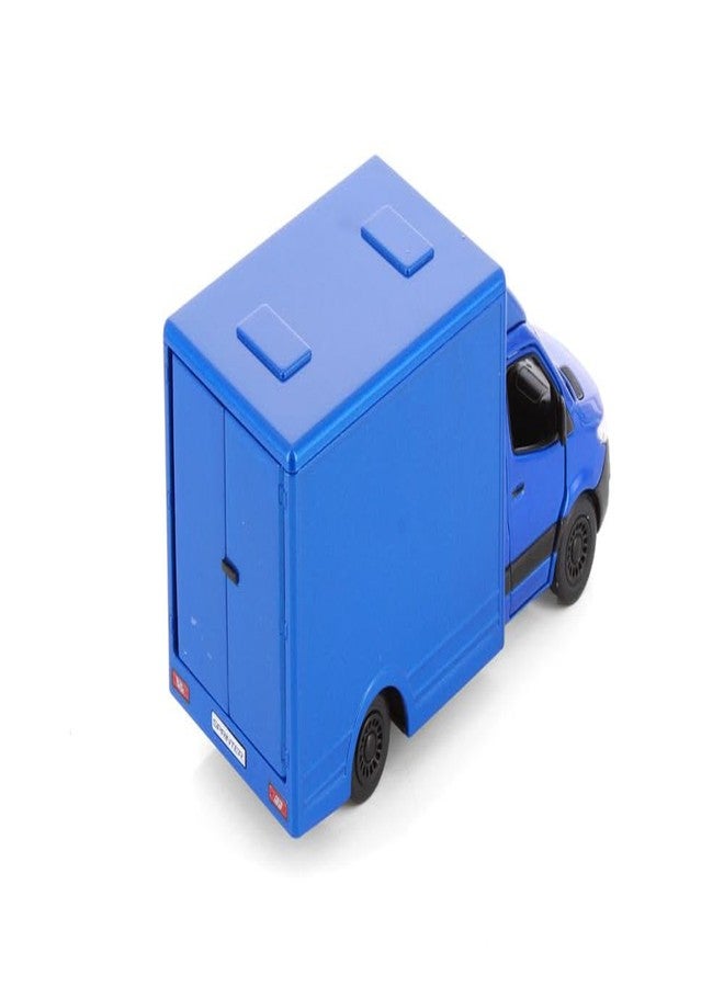 Mayatra's Kins mart Mercedes-Benz Sprinter Model 1/48 Scale Diecast Toy Car (Blue) - Image 4